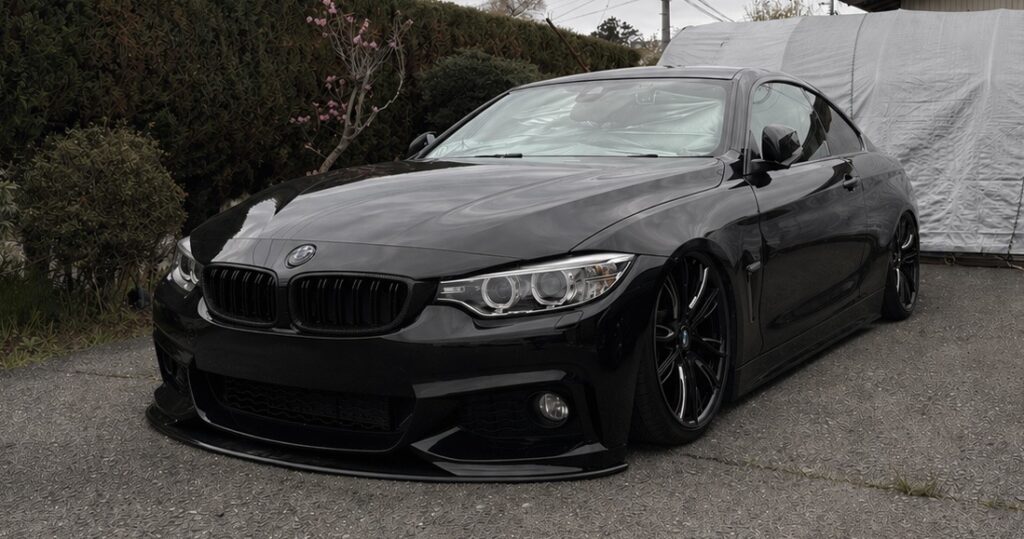 中古で購入したBMW420iクーペ(F32)の外観